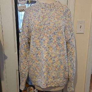 Multicolor Speckled Women's Sweater